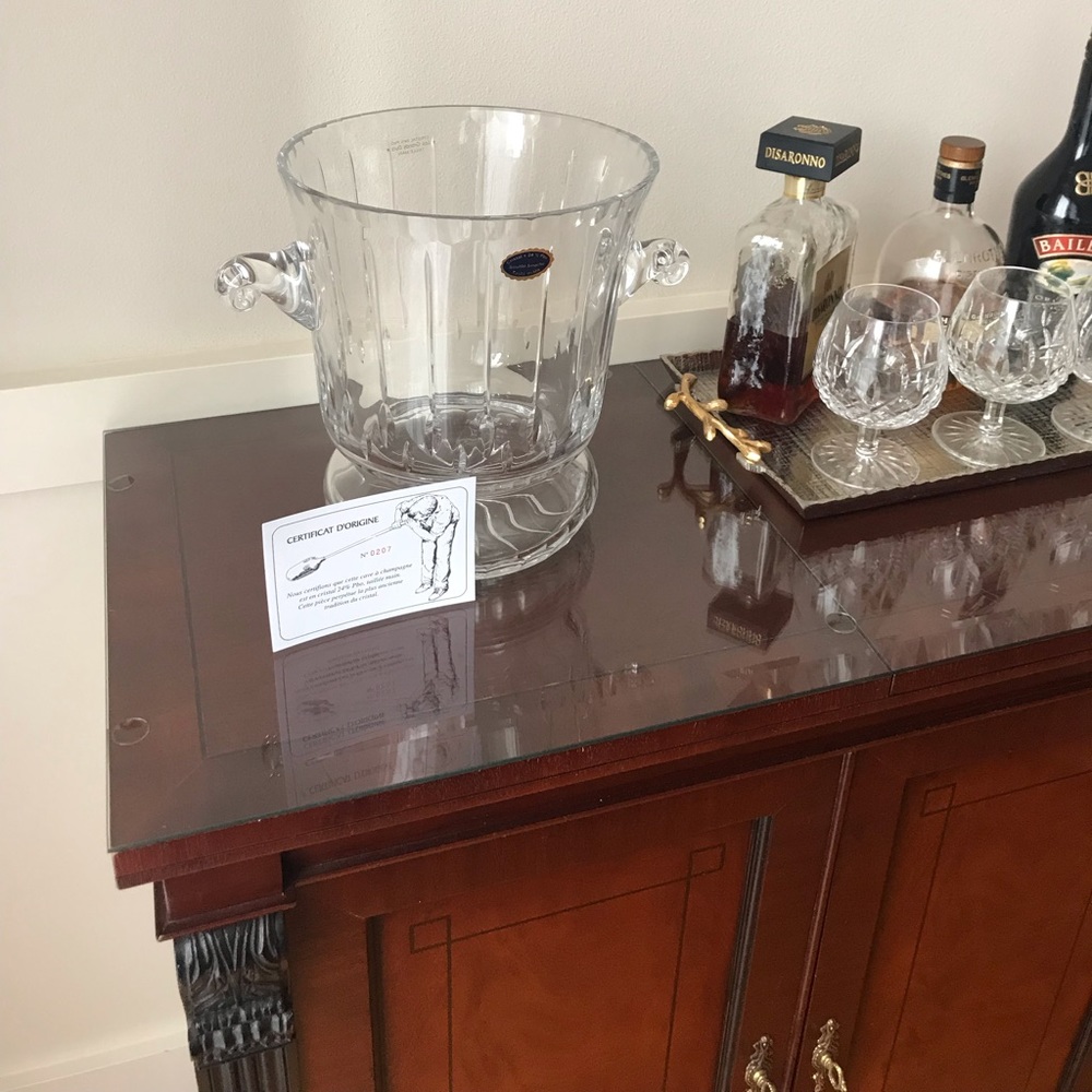 BRAND NEW Crystal Champagne Ice Bucket 🍾🥂
